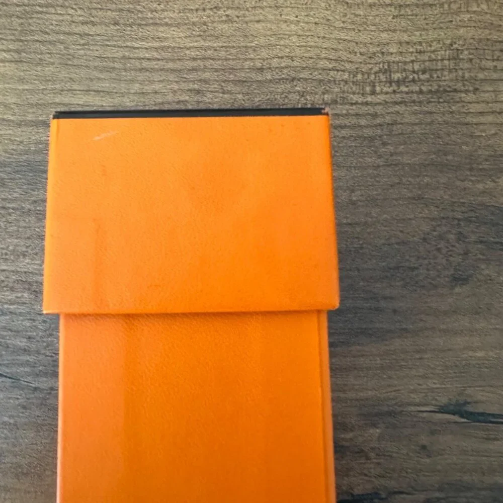 Hermes Gift Box Set Orange & Brown Small Size